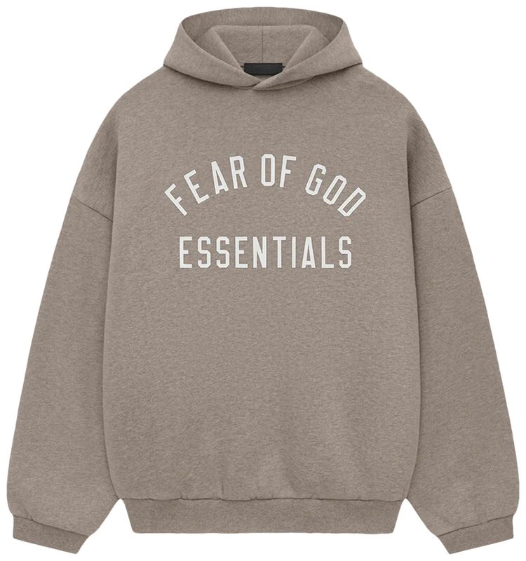 Fear of God Essentials Fleece Hoodie 'Heather Grey'